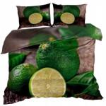  3D Ágyneműhuzat Garnitúra Pamut Szatén 140x200 Lime Zöld (0071)