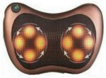 Andowl Aparat masaj electric, cervical sau lombar, incalzire infrarosu : Culoare - maro (Q-L8031) Aparat de masaj