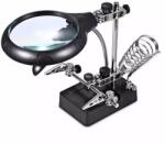 Andowl Lupa cu clesti , lumina si suport de letcon : Culoare - negru (Q-GJ5-N)