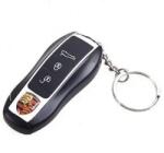  Bricheta Cu Gaz, Antivant, Breloc Chei Auto Porsche, Lanterna, Cutie, Neagra (DLMGG-733) Bricheta