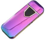  Bricheta Electronica Cu Incarcare Usb, Buton Cu Lumina, Cu Senzor De Amprenta, 7 Cm, Fade (DLMGG-4623) Bricheta