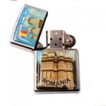  Bricheta Metalica Cu Benzina Personalizata Curtea De Arges (DLMGG-4698) Bricheta