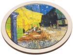 Fridolin Puzzle arta rotund din lemn Cafe de Nuit, Fridolin Puzzle
