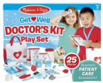 Melissa & Doug Szerepjáték, Gyógyulj meg doktor játékkészlet (KN18569)