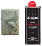  Bricheta Tip Zippo, 3d Relief, Metalica, Peste Si Lichid Zippo 125 Ml P3 (DLMGG-326) Bricheta