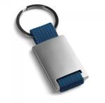  Breloc Din Metal Si Chingi, 28 X 60 X 6 Mm, Albastru (DLMGG-4544)