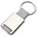  Breloc Din Metal Si Chingi, 28 X 60 X 6 Mm, Gri (DLMGG-4545)
