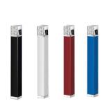  Bricheta Slim , Din Metal, Cu Capac, Antivant, Reincarcabila, 8 Cm (DLMGG-4801) Bricheta