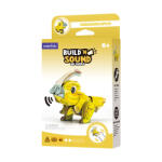 mierEdu Puzzle 3D cu sunete - Parasaurolophus, Build n Sound (PP1128) - esell Puzzle
