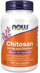 NOW NOW Chitosan 500 mg with Chromium, 120 Veg Capsules - fitnesdobavki - 44,96 лв
