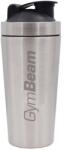 GymBeam Shaker Steel Grey, 750 ml