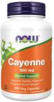 NOW NOW Cayenne 500mg, 250 Veg Capsules - fitnesdobavki - 31,27 лв