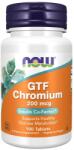 NOW NOW GTF Chromium 200mcg, 100 Tablets - fitnesdobavki - 13,98 лв