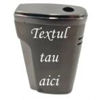  Bricheta Metalica Personalizata Cu Textul Tau, Gaz, Antivant, Cutie, Negru (DLMGG-726) Bricheta
