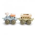 Dantoy Set trenuleț Dantoy BIOplastic 2 buc (D5626) Trenulet