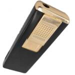  Bricheta Metalica Cu Gaz, Antivant, Reincarcabila, Neagra, Cutie (DLMGG-750) Bricheta