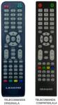  Telecomanda inlocuitoare compatibila TV Legend EE-T40 LE22-24-32-40C1 cod ER 592 /MFY 582 (253-1) (EE-T40)