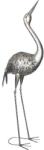 Magic home Decoratiune gradina, MagicHome, pasare Macara, metalica, 34x23x111 cm (8091803)