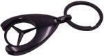  Breloc de chei IdeallStore, Mercedes, 7.5 cm, metal, negru (817564 - A67-1)