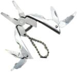  Cleste De Buzunar, Pliabil, Multifunctional, Otel Inoxiabil, Tip Breloc, 5x3.3x1.3cm (DLMGG-3790)