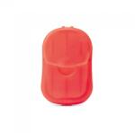  Kit Sapuniera, 20 Foi De Sapun, 70 X 43 X 16 Mm, Model Simplu, Rosu (DLMGG-3283)