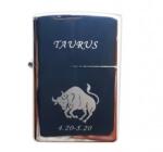  Bricheta Metalica Gravata Zodie Taur, Taurus Zodiac, 3, 5 X 5.5 Cm (DLMGG-4682) Bricheta