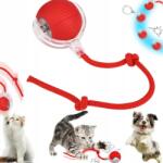 Cinna Menekülő Labda Interaktív Játék Macska Kutya Usb Led (UCIEKAJĄCA PIŁKA ZABAWKA INTERAKTYWNA)