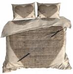  3D Ágyneműhuzat Pamut Szatén 140x200 cm Szív (140/2-0254)