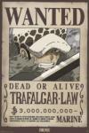 GB Eye One Piece Wanted Trafalgar Law poszter 61x91, 5 cm