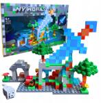 Xingbeiyi Építőkockák Erőd Csatavár Gamer Kard Építőkocka szett My World