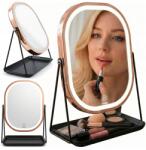 Volan Sminktükör Prémium Fém Kozmetikai Led Háttérvilágítással Volan (Lusterko do makijażu kosmetyczne Podświetlane) - allegro - 10 215 Ft