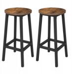 Vasagle 2 db-os Vasagle bárszék szett - konyhai székek 65 cm, ipari (LBC032B01)