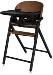 Lionelo Scaun de Masa Multifunctional Lionelo Celia Evolutiv de la 6 Luni la Adult Lemn de Fag Reglabil pe Inaltime Sezut Ergonomic Suport de Picioare Reglabil Greutate Maxima 90KG Negru (LO-CELIA_BLACK_WOOD) Scaun de masa bebelusi, inaltator