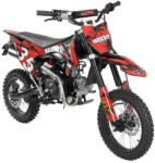 Hecht 51125 RED benzinmotoros motorkerékpár, 4 ütemű, 125cm3, 8.1Le, önindító, Max: 80 kg (HECHT51125RED)
