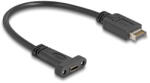 Delock USB 10 Gbps kábel E-típusú A kulcs USB 20 tűs apa - USB Type-C panel-rögzítős anya 25 cm (85454) (85454) - flylite