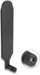 Delock 5G LTE antenna SMA-dugó 3 dBi mindenirányú, elforgatható, dönthető csatlakozással (fekete színű) (90102)