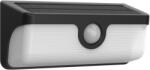 MILAGRO Aplica solară de perete LED LINK cu senzor, 5 W, 3, 7 V, 2000 mAh, IP65, negru (MI2900)
