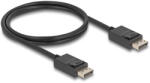 Delock DisplayPort kábel 16K 60 Hz 80 Gbps 1 m (81174) - flylite