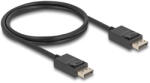 Delock DisplayPort kábel 8K 60 Hz 40 Gbps 1 m (80492) - flylite
