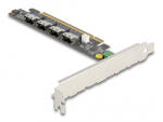 Delock PCI Express 16 kártya 4 x belső SFF-8654 4i NVMe-hez - elágazás (90111) (90111) - flylite