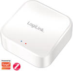 LogiLink Wi-Fi Smart Zigbee Gateway minden okos Zigbee termékhez, Tuya kompatibilis, fehér (SH0136)