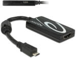Delock MHL 3.0-s adapter > Nagysebességű HDMI 4K Ultra-HD felbontással és RCP funkcióval Premium (65643) - flylite
