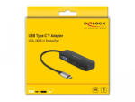 Delock USB Type-C adapter VGA / HDMI / DisplayPort 4K 60 Hz-hez (64156) (64156) - flylite
