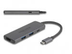 Delock USB Type-C dokkolóállomás 8K - HDMI / USB / PD 3.0 100 W (87804)