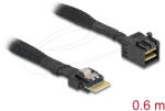 Delock Kábel Mini SAS HD SFF-8643 - Slim SAS SFF-8654 4i 60 cm (86092)