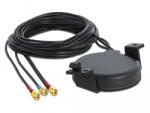 Delock LTE MIMO GNSS antenna 3 db. SMA apa RG-174, 3 m hosszú, csavarmenetes (12700) (12700)