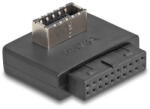 Delock USB 5 Gbps átalakító, tűfejes anya belső A kulcs anya ívelt kerettel rendelkező (67241) (67241) - flylite