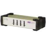 ATEN KVM Switch 4PC PS/2 + kábel (CS84U) (CS84U-AT) - aqua