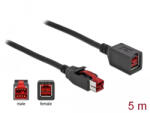 Delock PoweredUSB bővítőkábel 24 V 5 m (85989) - flylite