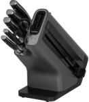 Ninja Foodi StaySharp Lyukacsos késtartó blokk Rozsdamentes acél Fekete, Ezüst (FOODI STAYSHARP)